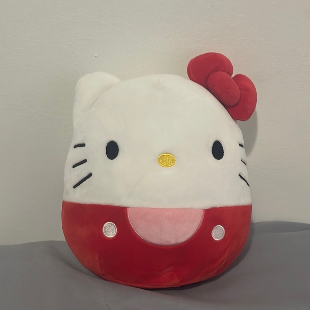 Hello kitty red 8” squishmallow